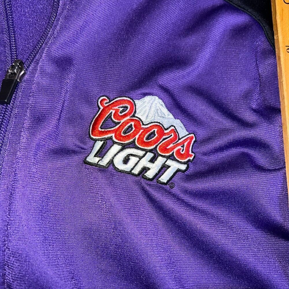 Coors Light Colorado Rockies Full Zip Sportswear Jacket Women's Size XL - Picture 9 of 10